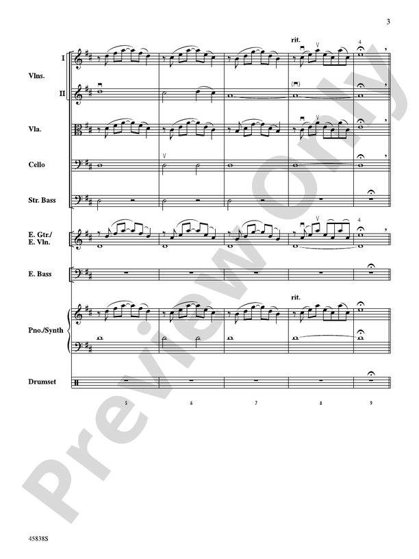 First Snow - String Orchestra Conductor Score & Parts (Digital Download)