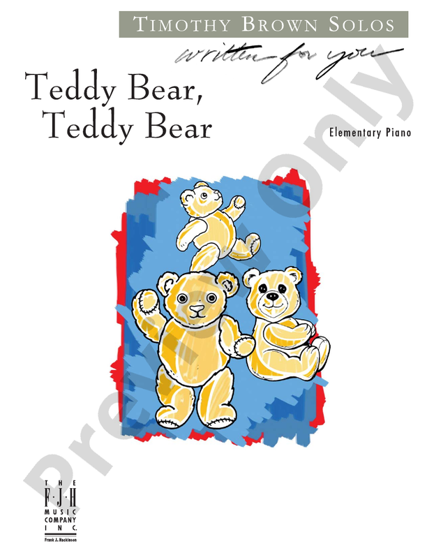 Teddy Bear, Teddy Bear - Piano (Digital Download)