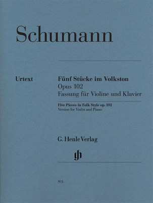 Five Pieces in Folk Style Op 102 Violin/Piano