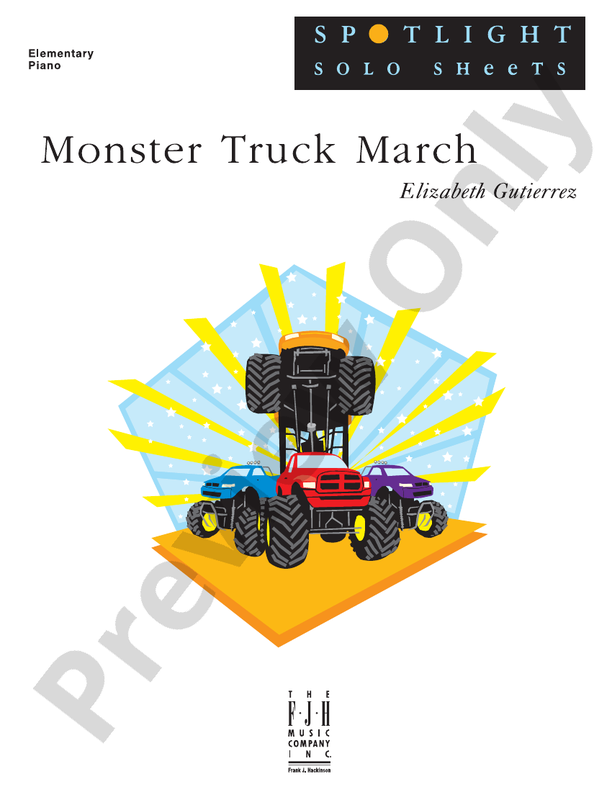 Monster Truck March - Piano (Digital Download)