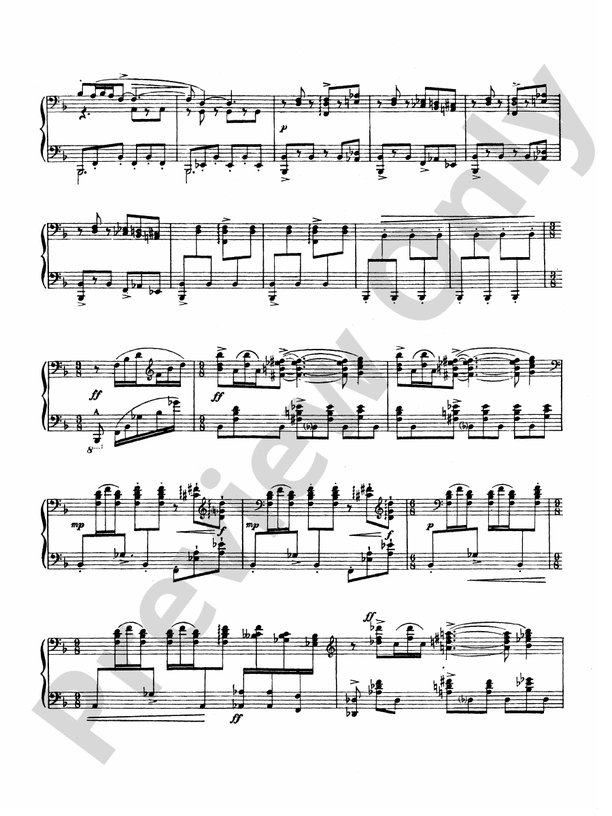 Ravel - Alborada Del Gracioso from Miroirs - Piano Solo (Digital Download)