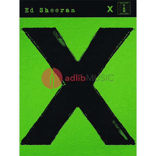 Ed Sheeran X Album - Guitar Tab/Lyrics Wise AM1009591
