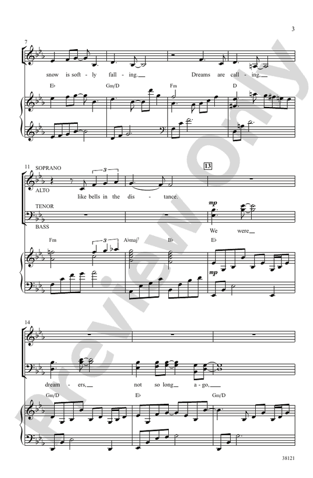 Believe (from The Polar Express) - Arr. Mark Hayes – SATB Choral Octavo (Digital Download)