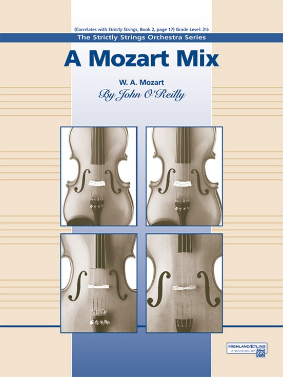 A Mozart Mix – String Orchestra Conductor Score & Parts (Digital Download)