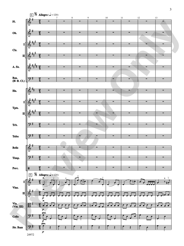 Rosamunde Overture – Full Orchestra Conductor Score & Parts (Digital Download)