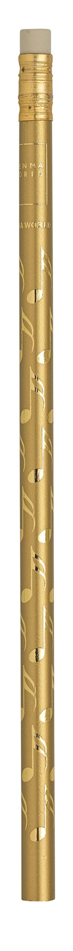 Pencil Gold with Gold Notes