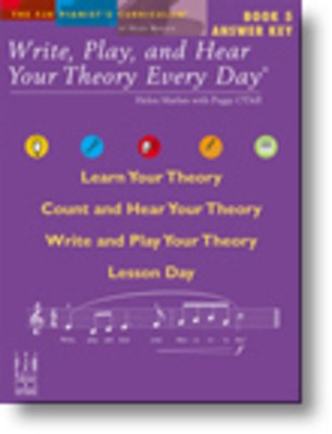 Write Play And Hear Your Theory Bk 5 Answers - Book 5, Answer Key - Various - Piano Various Helen Marlais|Peggy O'Dell FJH Music Company
