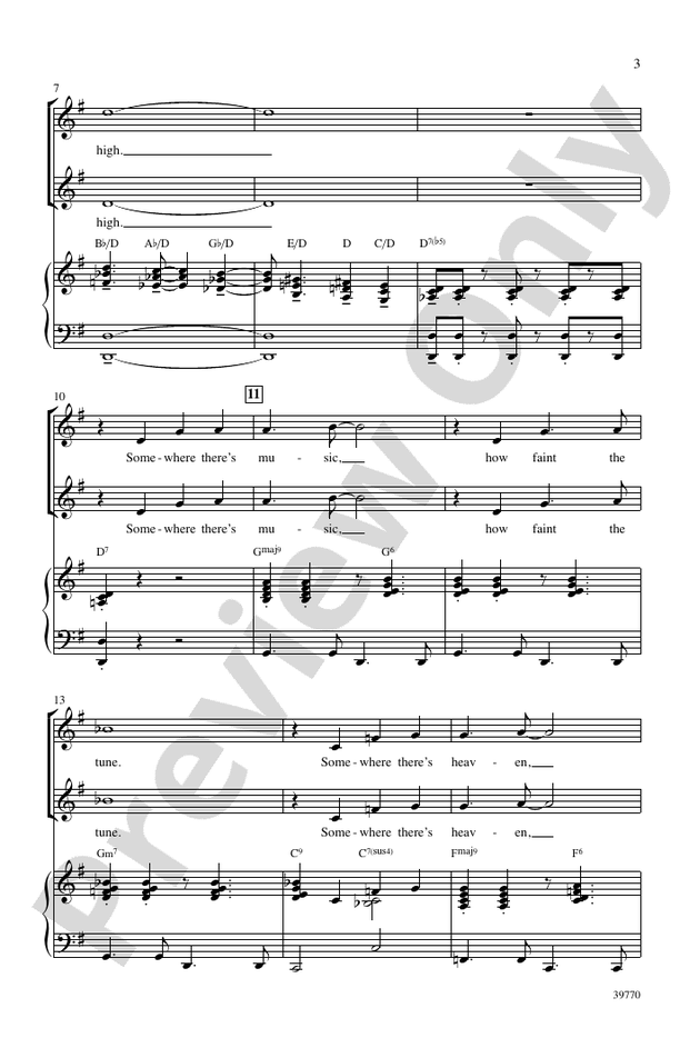 How High the Moon – SSA Choral Octavo (Digital Download)