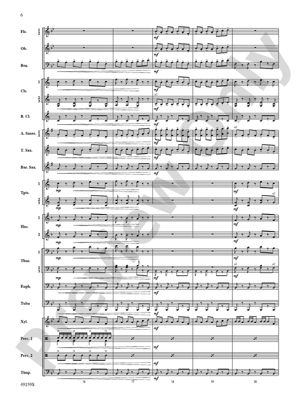 Themyscira - Concert Band Conductor Score & Parts (Digital Download)