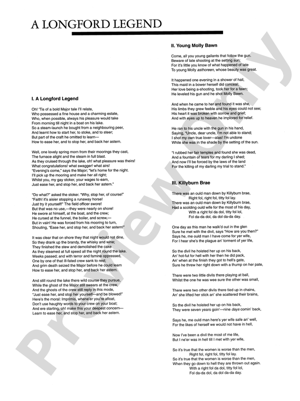 A Longford Legend - Concert Band Conductor Score & Parts (Digital Download)