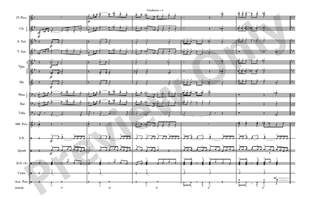Summit! – Marching Band Conductor Score & Parts (Digital Download)