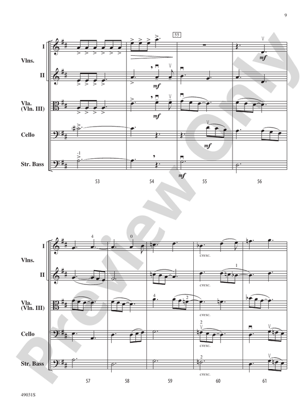 Into the Stars - String Orchestra Conductor Score & Parts (Digital Download)