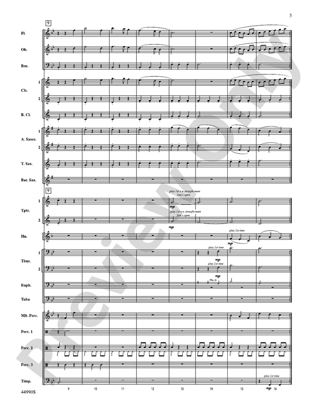 Awaken the Giant - Concert Band Conductor Score & Parts (Digital Download)
