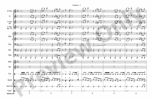 Live and Let Die – Marching Band Conductor Score & Parts (Digital Download)