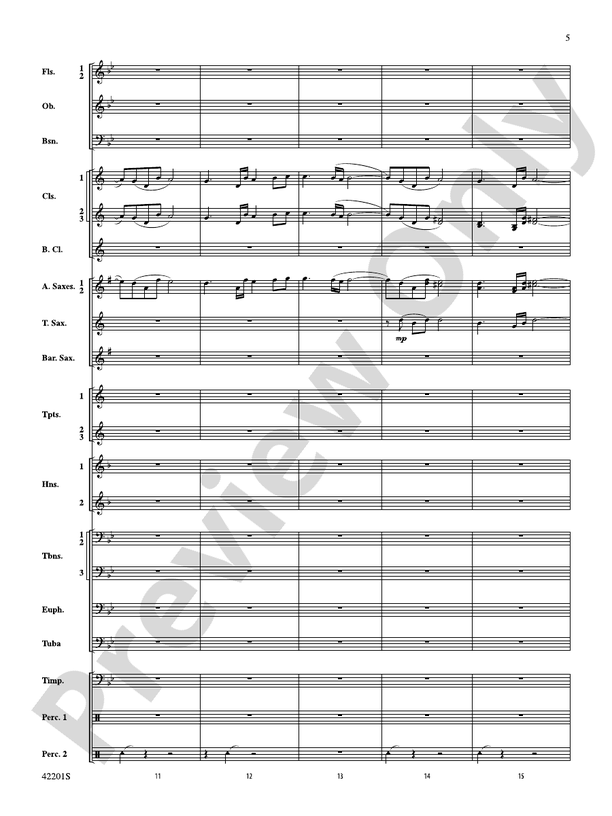 Silversword - Concert Band Conductor Score & Parts (Digital Download)