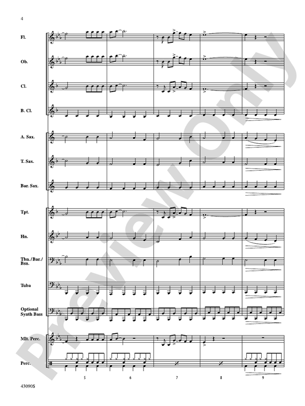Everything Is Awesome (Awesome Remixxx!!!) (from The Lego¬Æ Movie) - Concert Band Conductor Score & Parts (Digital Download)