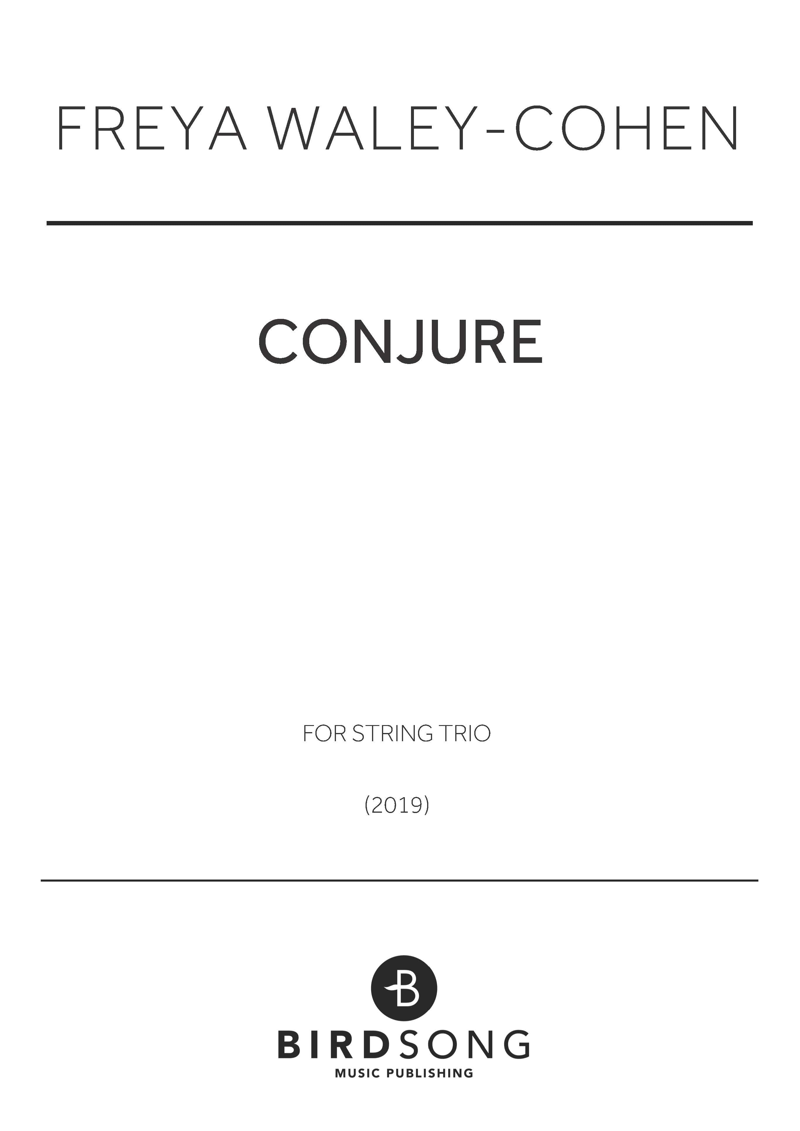 Conjure - String Trio (Digital Download)