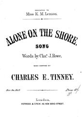 Alone On The Shore - Vocal/Piano (Digital Download)