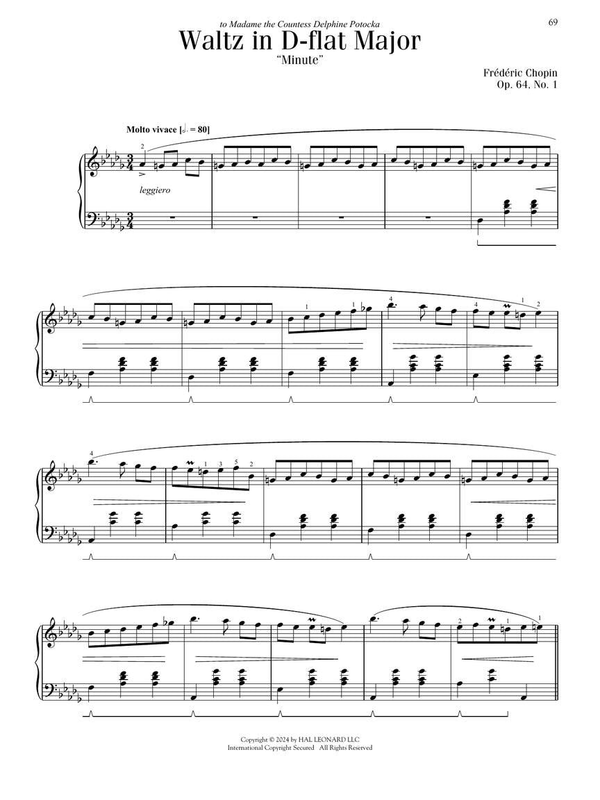 Intermediate Chopin Favourites - Hal Leonard 1364789