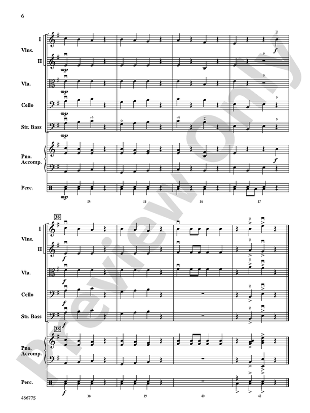 Zombie Dance - String Orchestra Conductor Score & Parts (Digital Download)