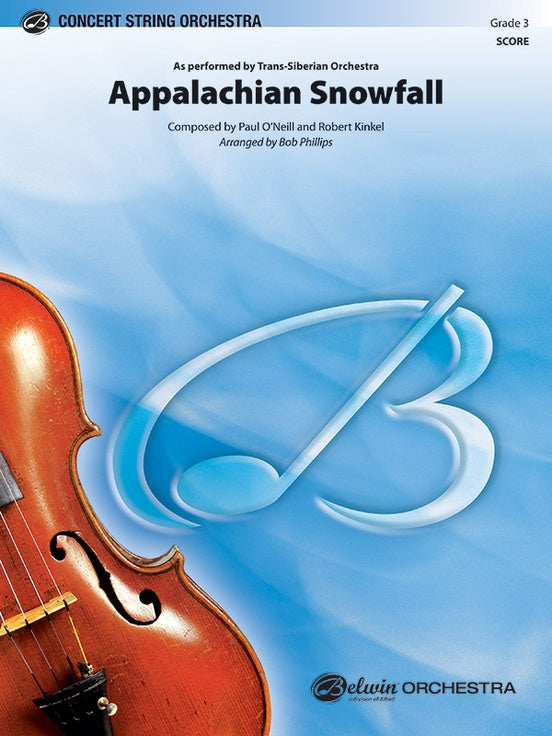 Appalachian Snowfall - String Orchestra Conductor Score & Parts (Digital Download)