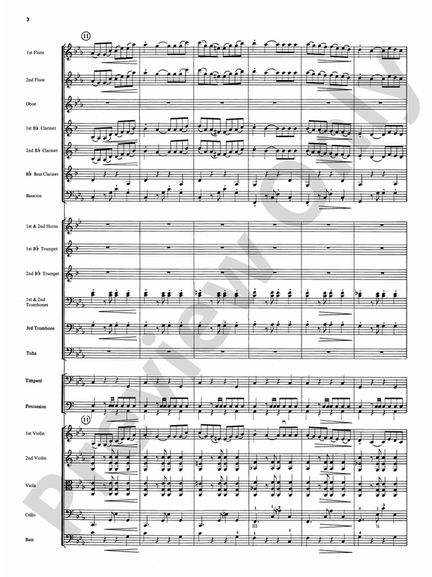 Two South American Tangos – Full Orchestra Conductor Score & Parts (Digital Download)