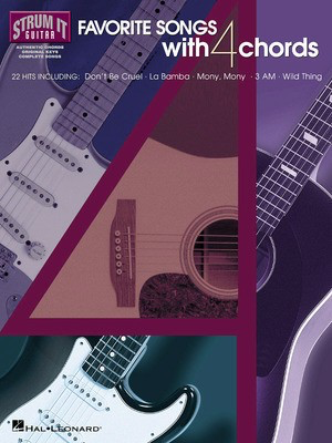 Favorite Songs with 4 Chords - Various - Guitar Hal Leonard Melody Line, Lyrics & Chords