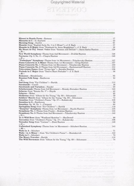 Easy Piano Classics - BASTIEN WP42