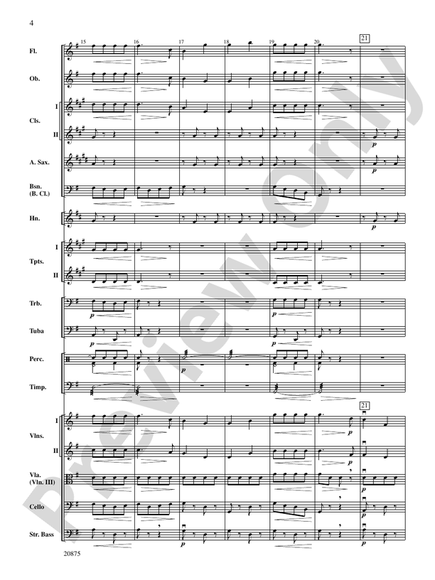 Thunder and Lightning Polka – Full Orchestra Conductor Score & Parts (Digital Download)