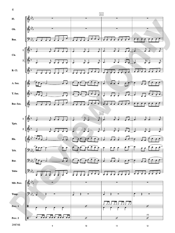 Ignition - Concert Band Conductor Score & Parts (Digital Download)