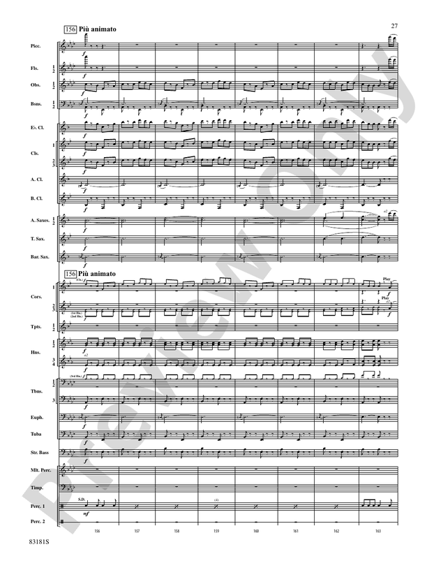 The Irish Washerwoman (from the Irish Suite) - Concert Band Conductor Score & Parts (Digital Download)