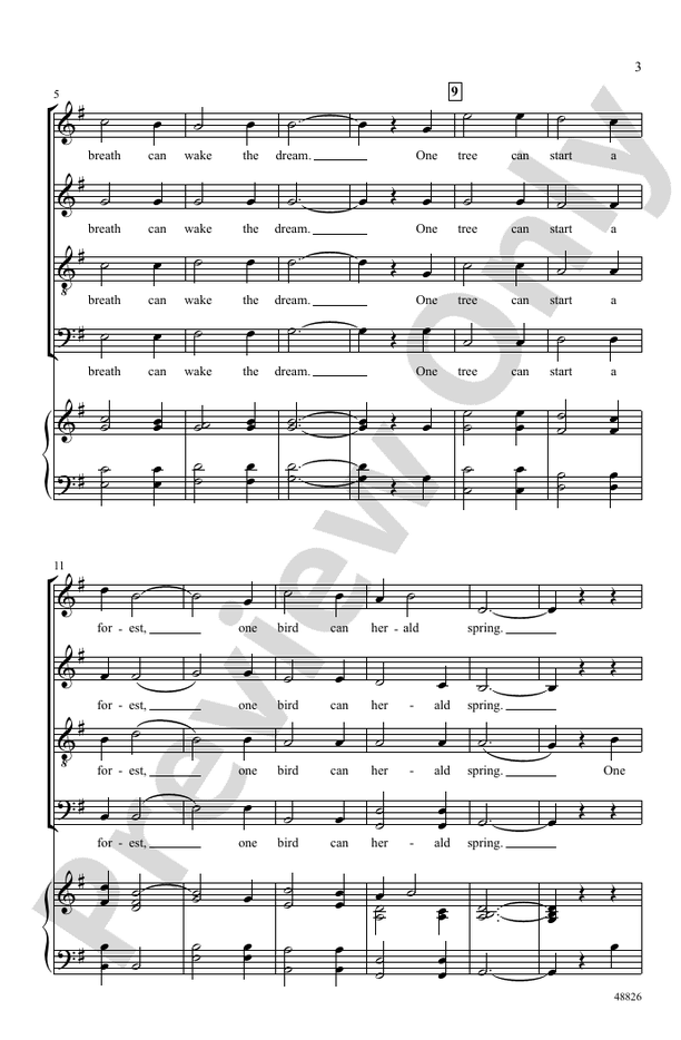 It's Up to You – SATB a cappella Choral Octavo (Digital Download)