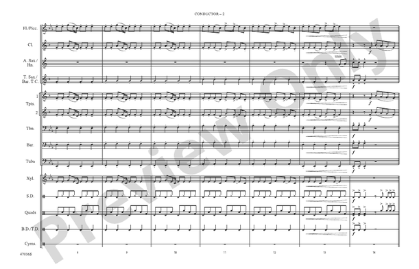 Heroes (Theme Song) – Marching Band Conductor Score & Parts (Digital Download)