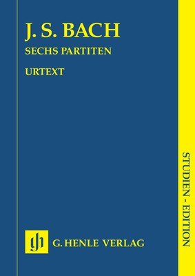 Partitas Comp BWV 825-830 - Study Score - Johann Sebastian Bach - Piano G. Henle Verlag Study Score Score
