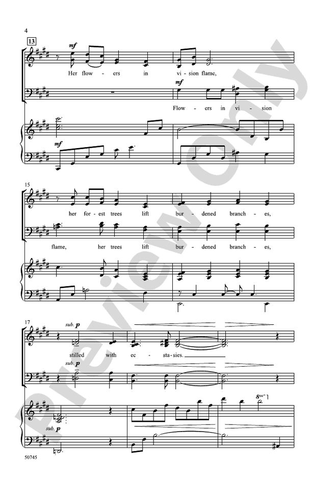 When Music Sounds - SATB Choral Octavo (Digital Download)