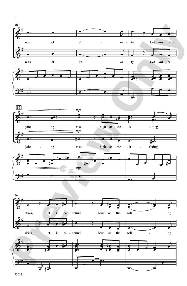 Lift Every Voice and Sing – SSA Choral Octavo (Digital Download)