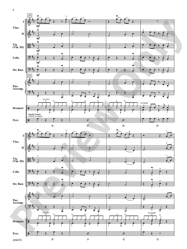 Violento - String Orchestra Conductor Score & Parts (Digital Download)