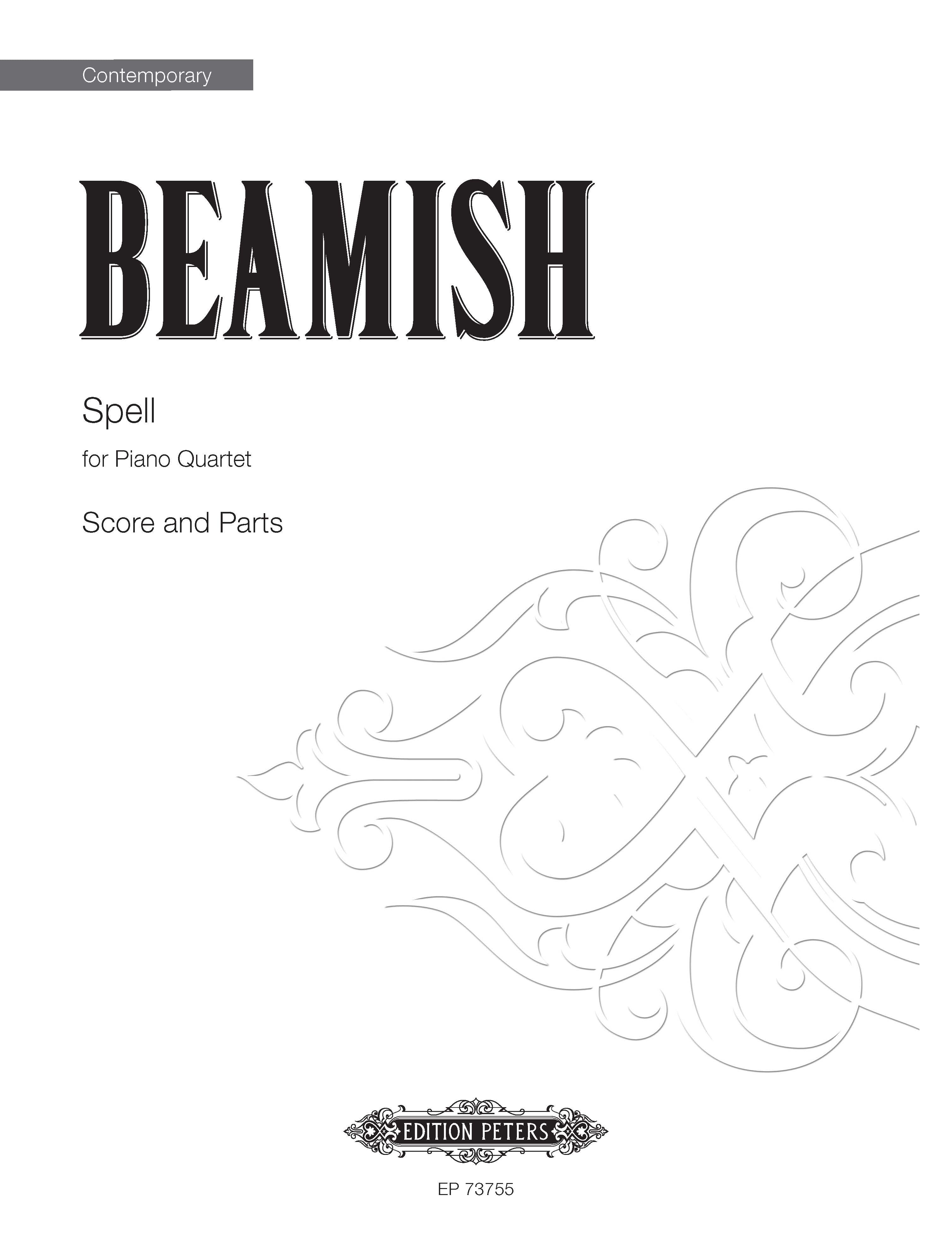 Spell (EP73755) - Piano/Violin/Cello/Viola Full Score (Digital Download)