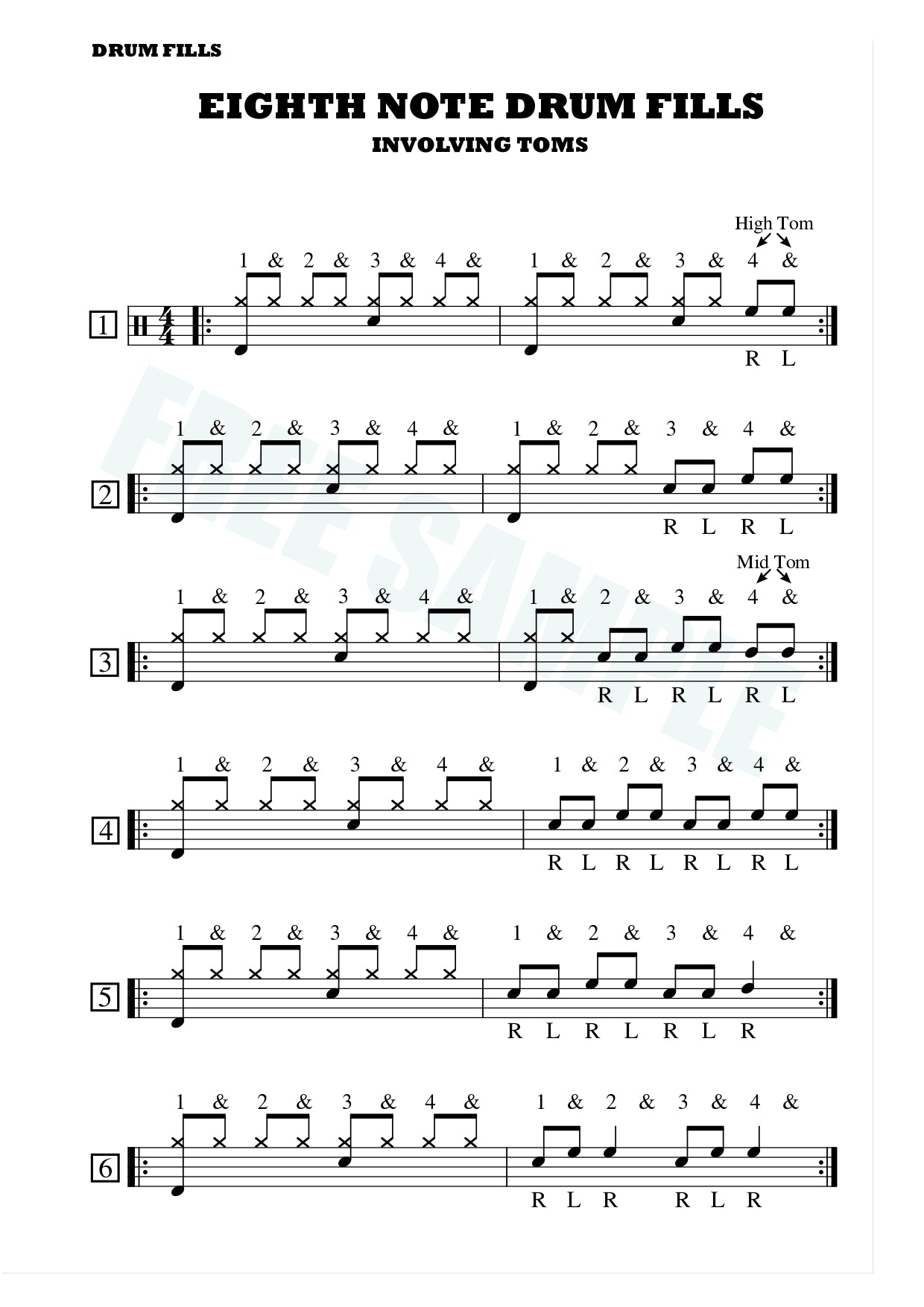 The Heartbeat: Basic Drum Set Method Volume 1 - Drums by Volgare 9780646840147