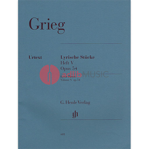Grieg - Lyric Pieces Volume 5 Op54 - Piano Solo Henle HN681