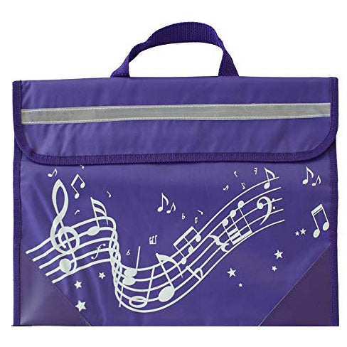 Musicwear Wavy Stave Music Bag - Purple MW0008