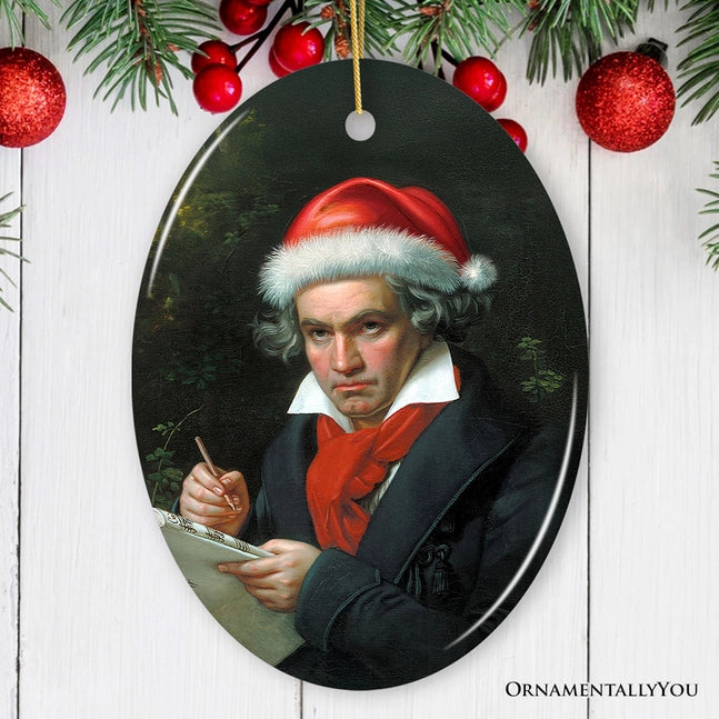 Christmas Decoration Santa Beethoven Christmas