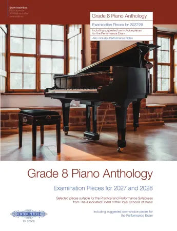 Grade 8 Piano Anthology 2027/28 (Piano Solo) - Edition Peters