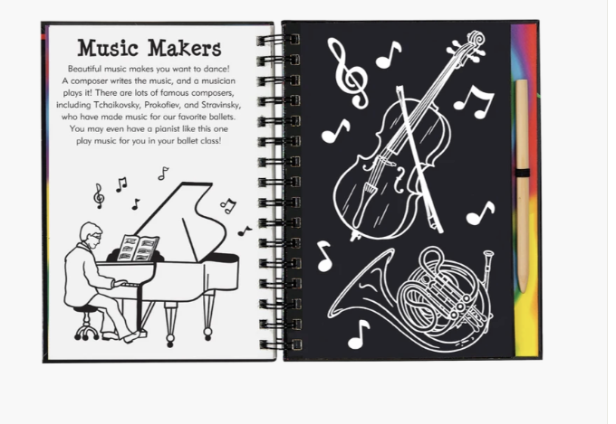 Scratch and Sketch Ballet