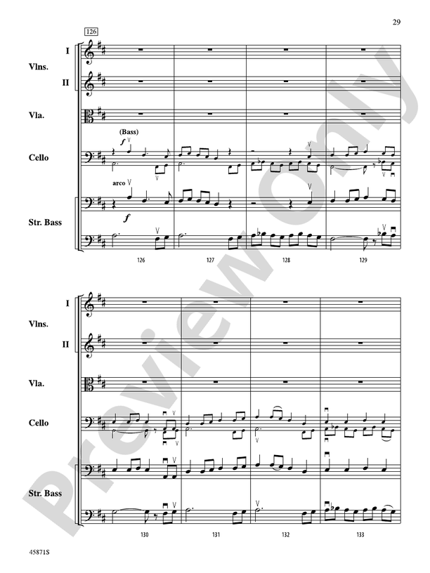 Hemispheres - String Orchestra Conductor Score & Parts (Digital Download)
