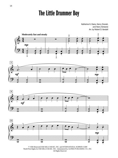 Celebrated Christmas Solos Bk 1