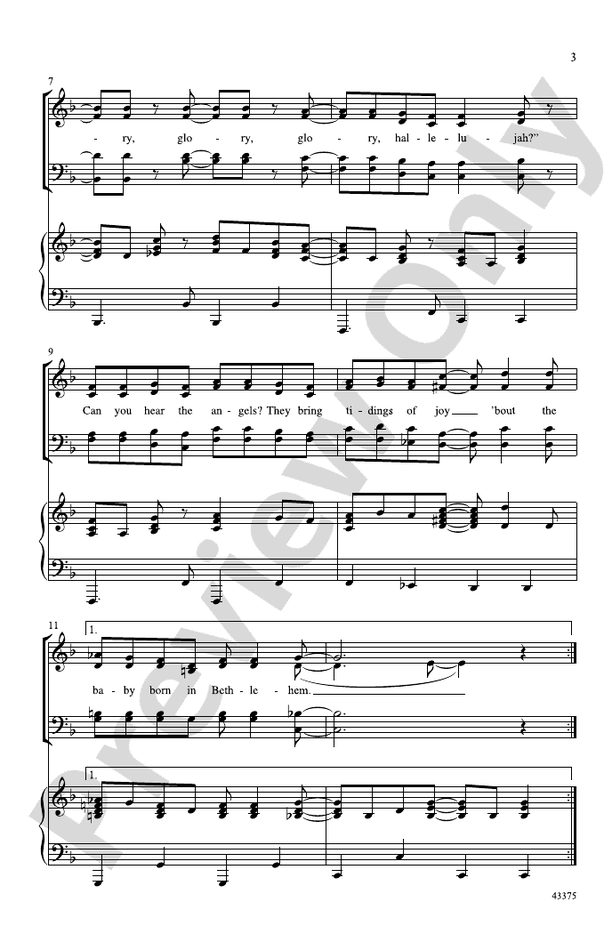 Can You Hear the Angels? – SATB Choral Octavo (Digital Download)