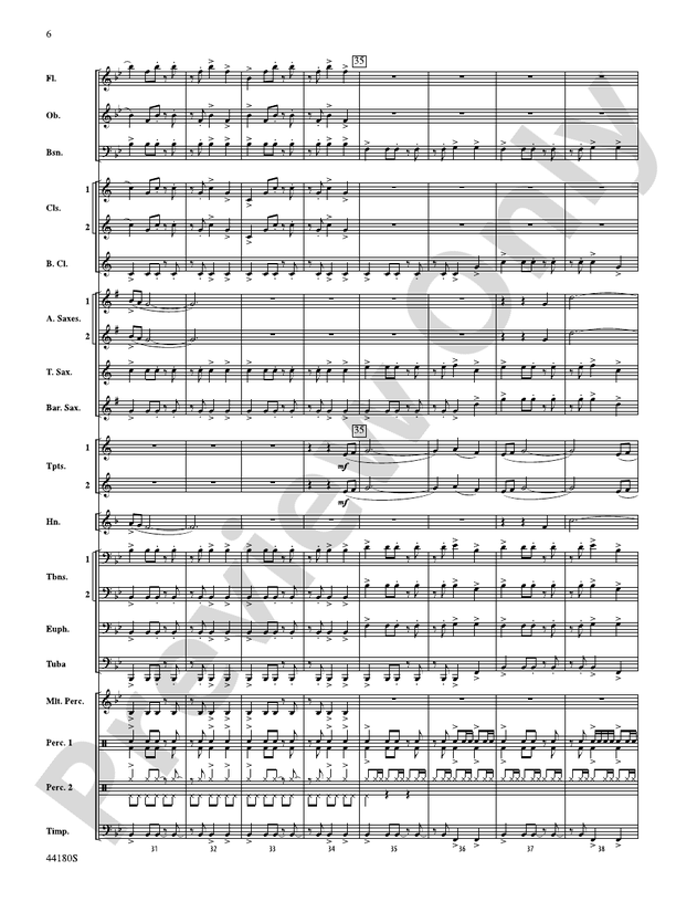 Workforce - Concert Band Conductor Score & Parts (Digital Download)