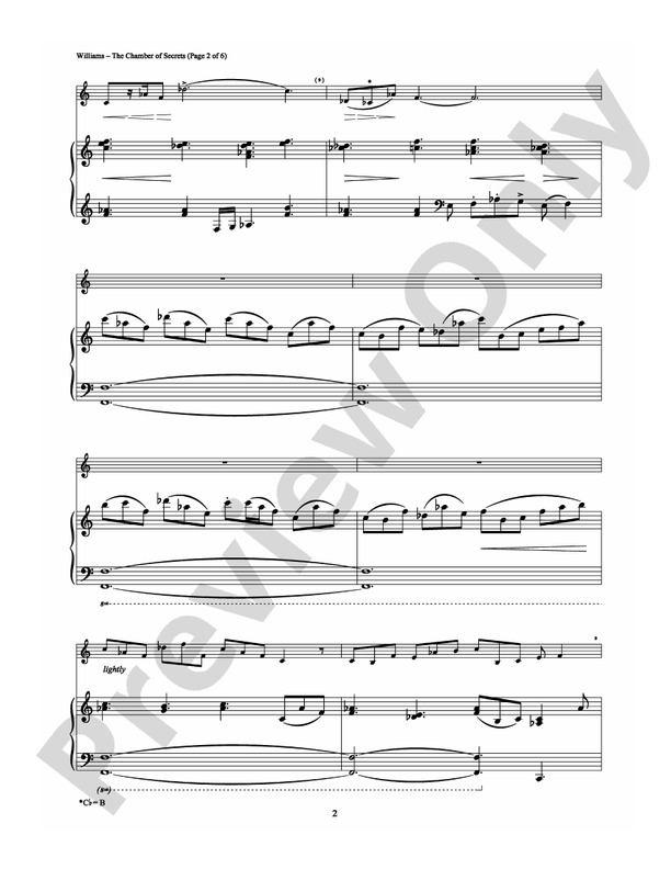 The Chamber of Secrets (from Harry Potter) - DSM-PS-0003648 - Piano (Digital Download)