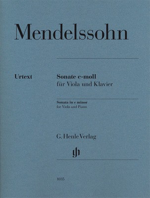 Sonata in C Minor for Viola and Piano